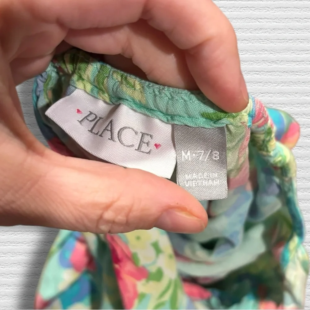 Blouse Top Children’s Place  Soft Sage (light Green) Floral